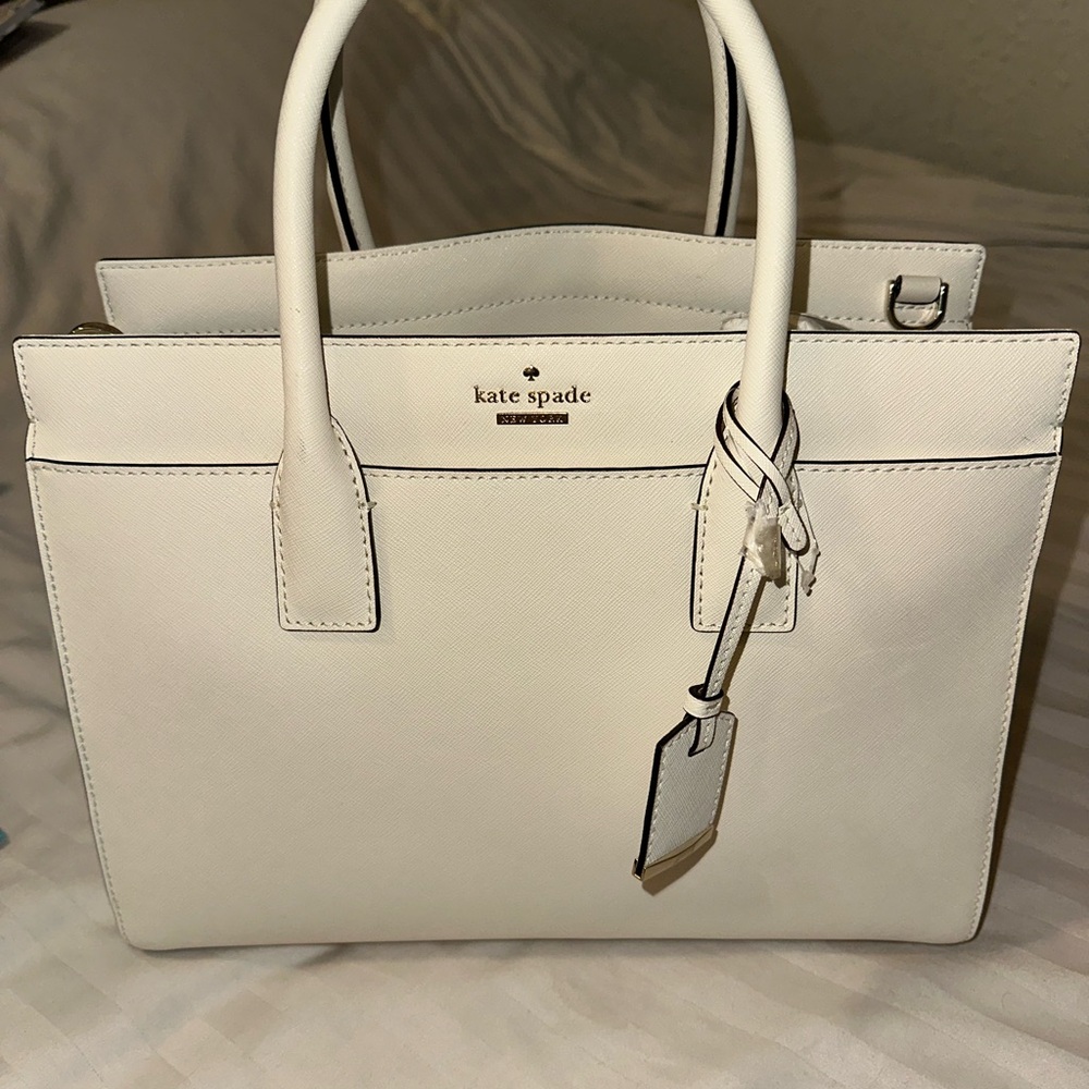 Kate Spade Cream Satchel Bag
